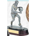 Resin Sculpture Award w/ Base (Basketball/ Female)